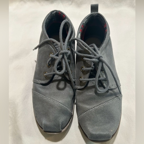 Skechers BOBS Women's Chill Luxe-Drifting Flat Ankle Boot Size 7 Gray EUC - Picture 2 of 8